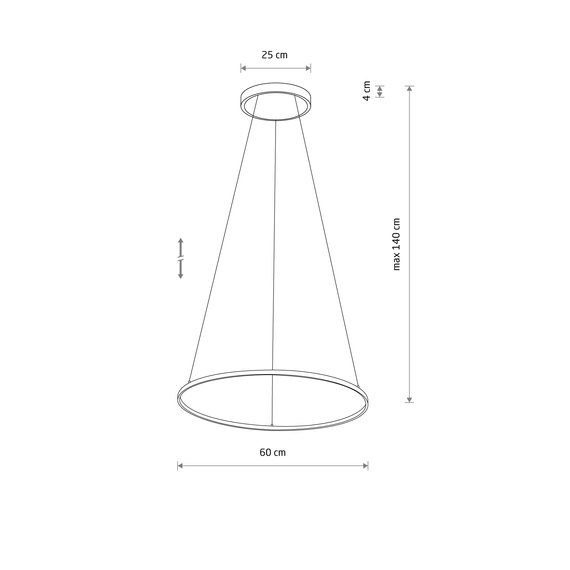 Zwis Nowodvorski Circolo Led M 11403