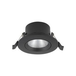 Nowodvorski EGINA 10 W LED 3000K Czarny wpust 10553