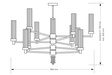 Lampa Wisząca Kutek Mood SET-ZW-12(T) Seti