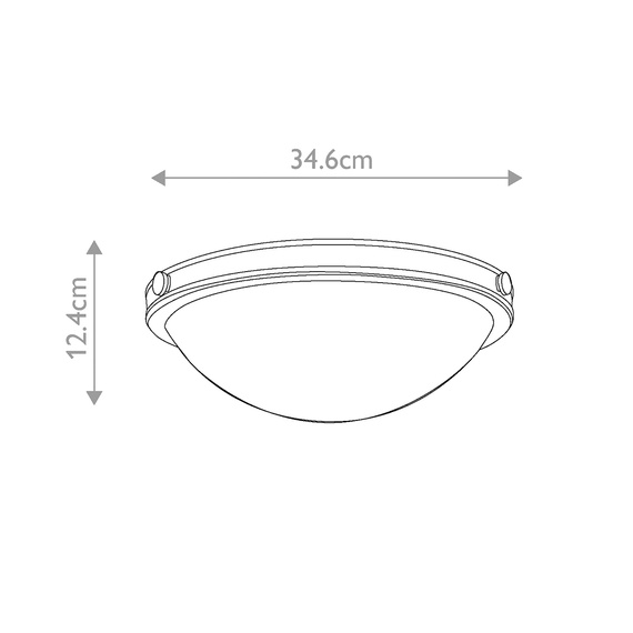 Elstead Lighting HK-COLLIER-F-S-BX Plafon