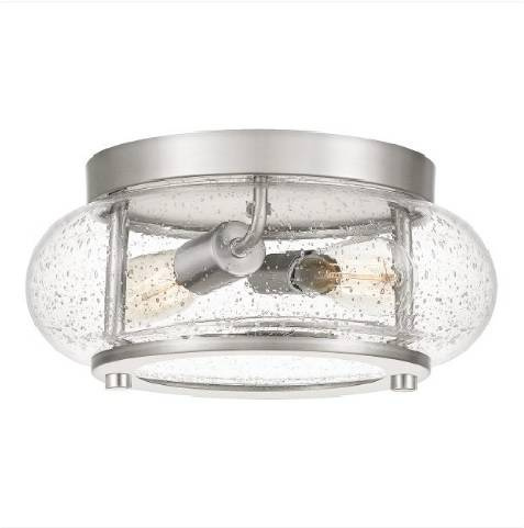 Plafon Elstead Lighting Trilogy QZ-TRILOGY-FS-BN Nikiel