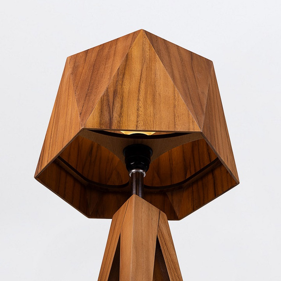 Lampka Stołowa Accord Lighting Angular QN-ANGULAR-TL-TEAK