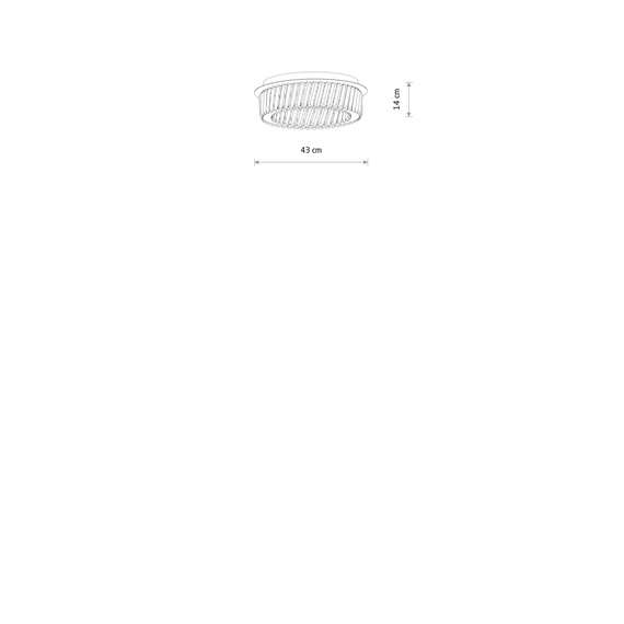 Plafon Nowodvorski Luxora Led 11708