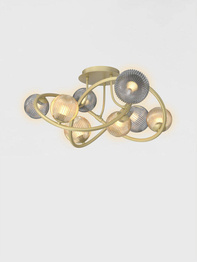 Lampa Sufitowa Wofi Metz 9015-804