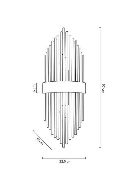 Lampa Ścienna Moosee Florens MSE010400194