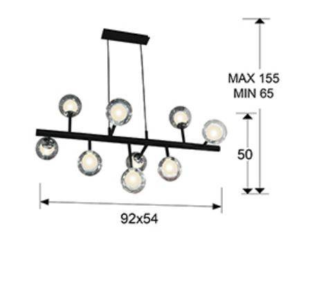 Lampa wisząca Schuller Altais 345509