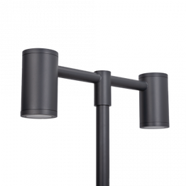 Norlys Lampa stojąca zewnętrzna Mora 6466BL