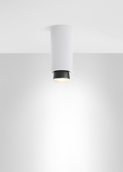 Stylowa Plafoniera Fabbian Claque F43 E03 01 Kolor Biały