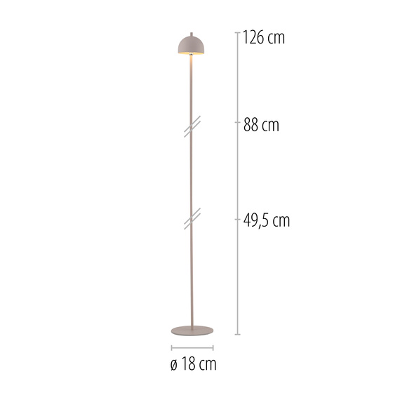 Lampa Stojąca Zuma Line Bellis 003902-035435