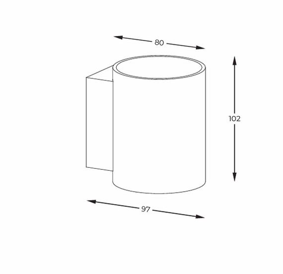Zuma Line Kinkiet Sola 91060-N