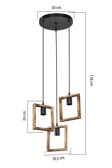 Lampa Wisząca Zuma Line Atria 003064-025634