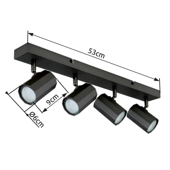 Globo Lighting Plafoniera James 57918-4