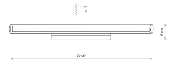 Oprawa Ścienna Nowodvorski Ion Led L 8172