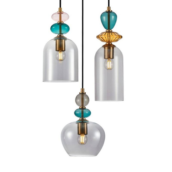 Italux Busco PND-30263-3A-BRO-SG Lampa wisząca