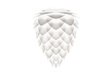 Abażur VITA Copenhagen Conia white 40