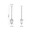 Zwis Zewnętrzny TK Lighting Arraia 10968