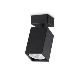 Kinkiet Ideal Lux Dynamite Ap1 Square Nero 371191