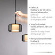 Lampa Wisząca Zuma Line Rika 003902-032142