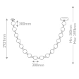 Żyrandol Alora Mood Qn-Marni-16P-292-Nbr