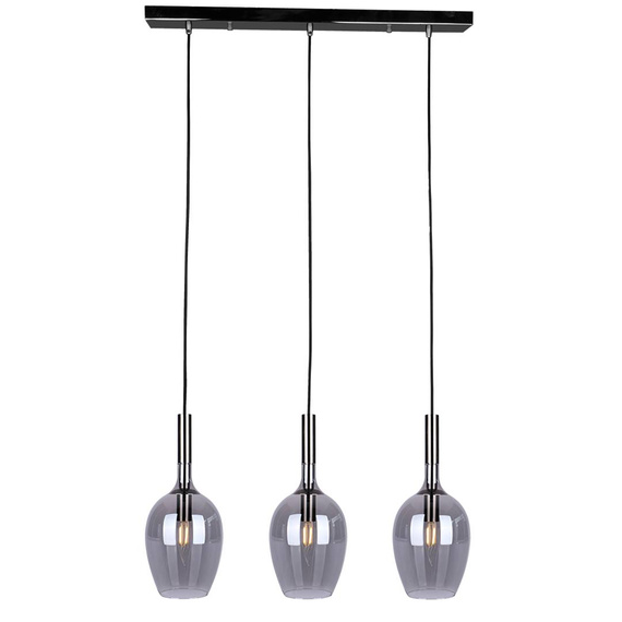 Milagro Tango Smoked 3 ML6166 Lampa Wisząca