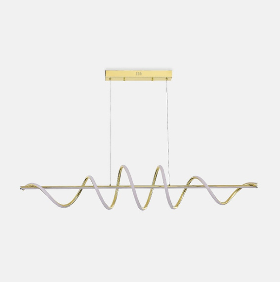 Złota wstęga Lampa zwieszana Zuma Line Esero 003064-034763