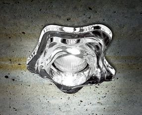 Oprawa Wpuszczana SD Baia I Leucos kryształowa 9,5 cm