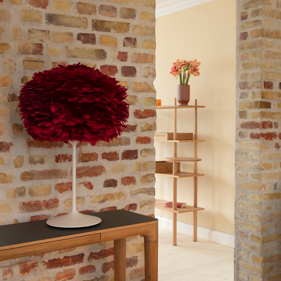 Abażur VITA Copenhagen Eos medium light 2021 czerwony