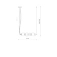 Lampa Wisząca Nowodvorski Ceramic Led 11700