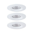 Paulmann Nova IP44 2700K 3x4W Oprawa do zabudowy PL94299