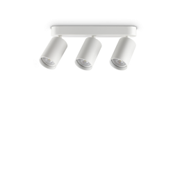 Lampa Ścienna Ideal Lux Dynamite Pl3 Linear Round Bianco 367408