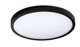 Plafon Czarny Azzardo Malta R 30 AZ4243