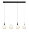 Lampa wisząca 107762 Markslojd Quattro XL czarna