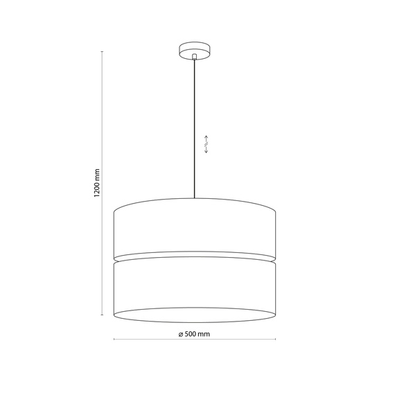 Lampa Wisząca TK Lighting Eco 5773