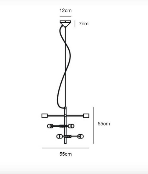 Nordlux Josefine Żyrandol 48933003