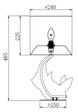 Lampa stołowa Maytoni Nashorn MOD470-TL-01-W