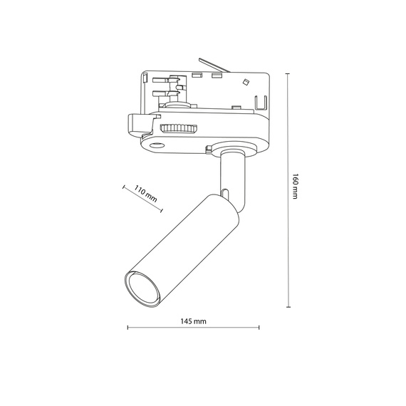 Lampa Do Szynoprzewodu TK Lighting Tracer 4847