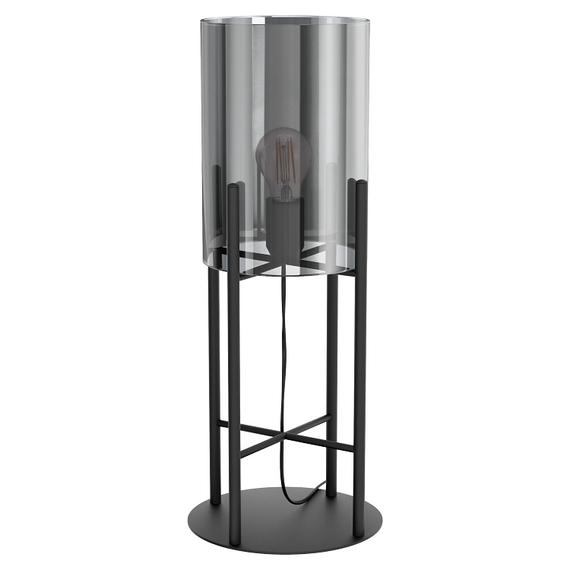 Lampa stołowa czarna Eglo Glastonbury 56,5 cm