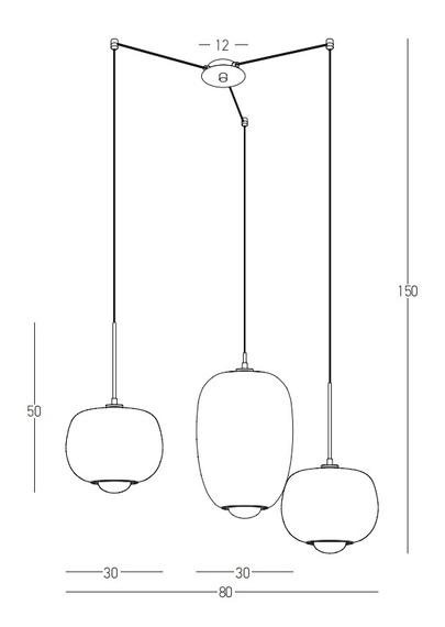 Żyrandol Zambelis 22148