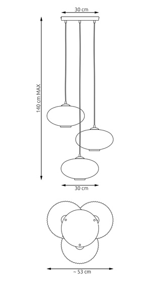 Zwis Emibig Coco 3 Bl Prem  Grafit (1377/3PREM)