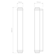 Lampa Ścienna Astro Burlington 1477029
