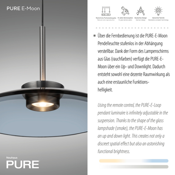 Żyrandol Zuma Line Pure E-moon 003902-035602