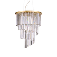 Lampa Okrągła kryształowa Ideal Lux Carlton SP12 Oro