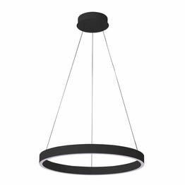 Lampa wisząca Italux Brasco PND-56215-080RPC-BK-3KS4K-TRDIMM Czarna