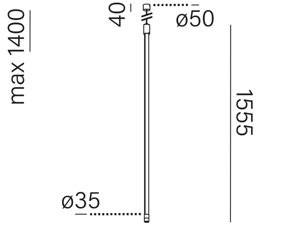 Aqform Qrled 59940-M942-D9-PH-12 Zwis nowoczesny