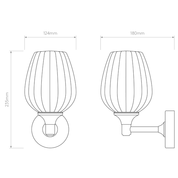 Oprawa Ścienna Astro Liberty 1485002