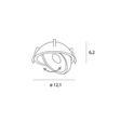Lampa podtynkowa Maxlight Vector H0139 10 W