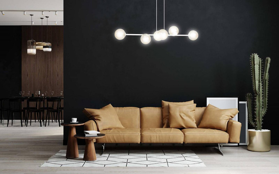 Zwis ROSSI 6 WH MIODOWY biały (879/6) - Emibig