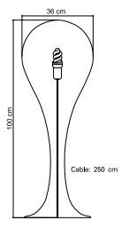 Lampka stojąca Next DROP 4