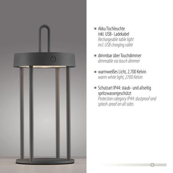 Paul Neuhaus Anselm 003902-032037 Lampka Biurkowa