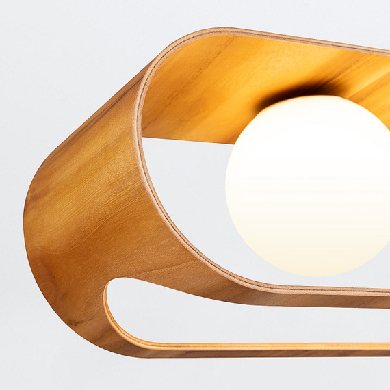 Accord Lighting Sfera QN-SFERA-3P-TEAK Lampa Wisząca